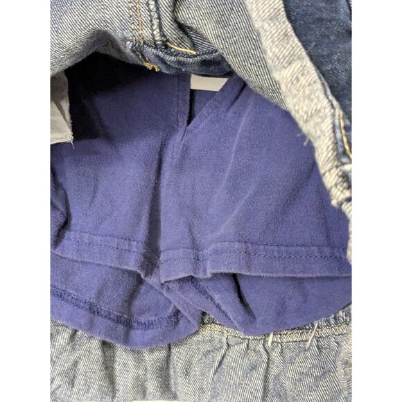 Retro Levis Jean Denim Skort Big Girls Size 12 - Picture 6 of 8